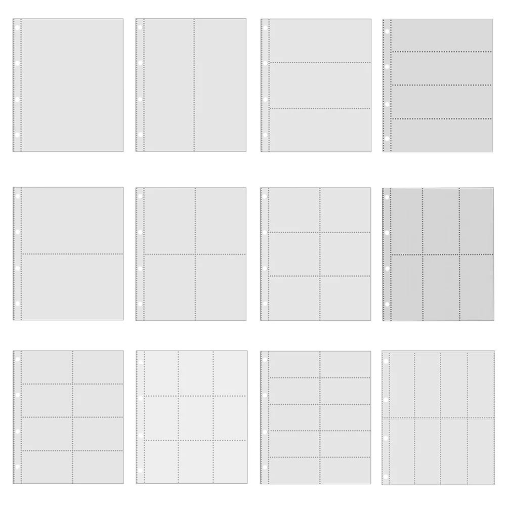 Binder A4 Lever - PLRBOK A4 ล้าง 10 ชิ้นอัลบั้มรูปเติมหน้าแฟ้มป้องกัน 4
