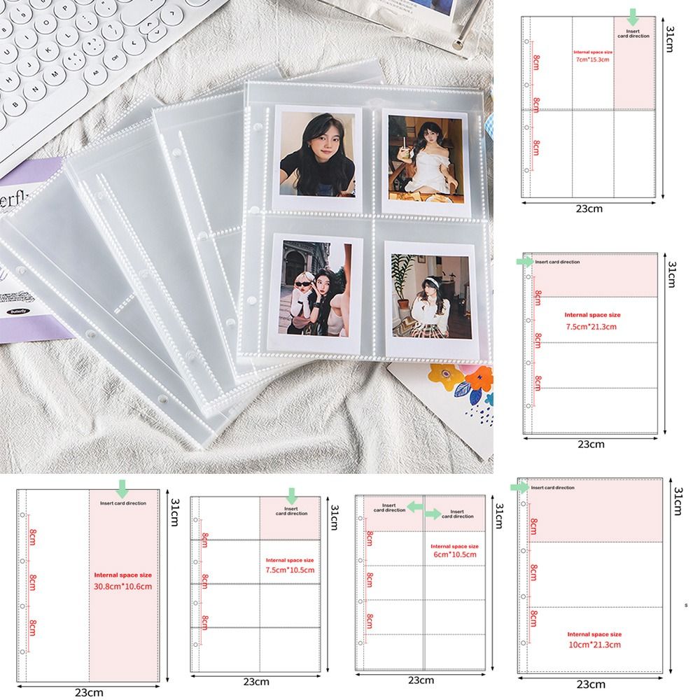 Binder A4 Lever - 10PCS A4 Kpop Photocard Binder PP