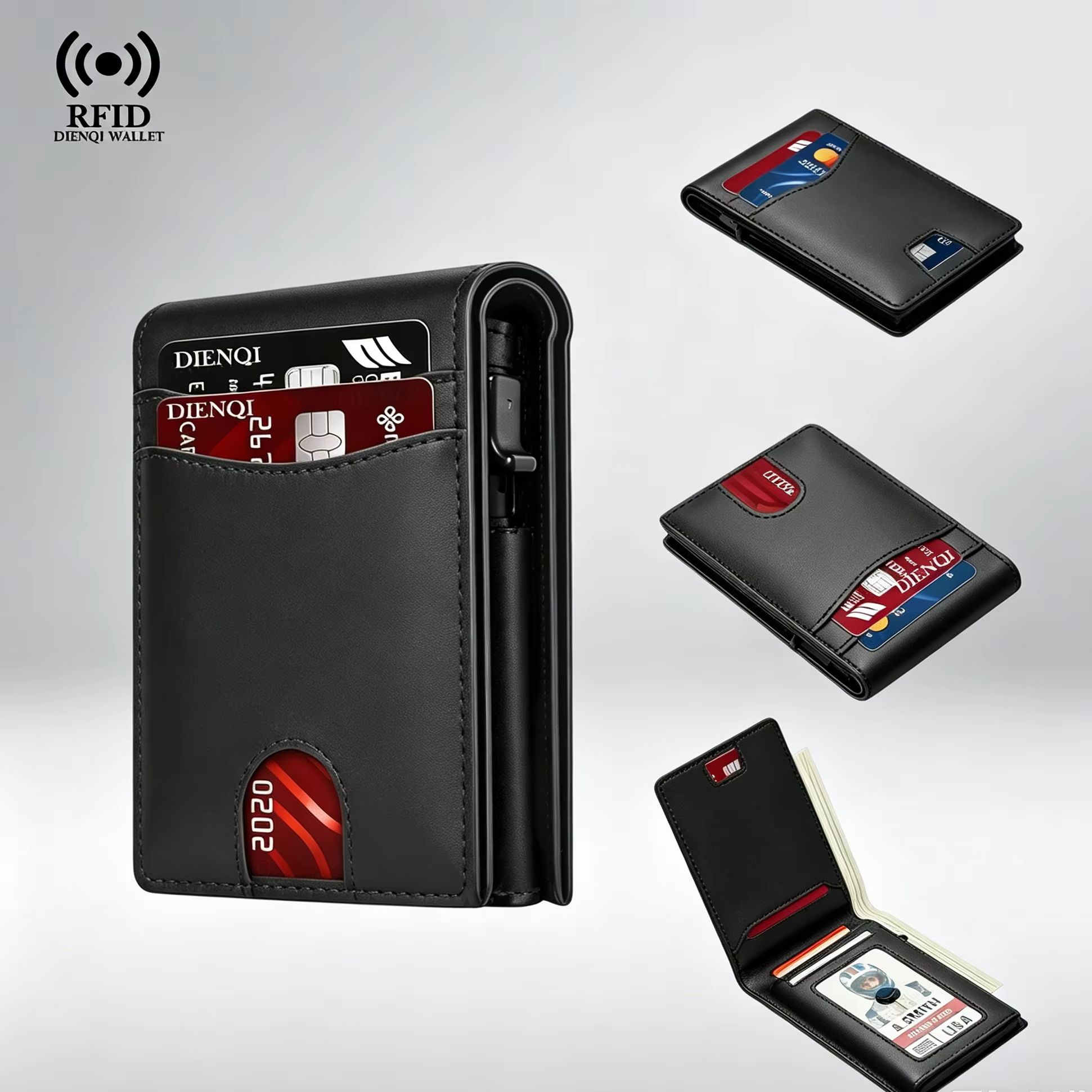 กระเป๋าสตางค์ผู้ชายแบบบางคุณภา - Index Card Holder บทวิจารณ์และราคา