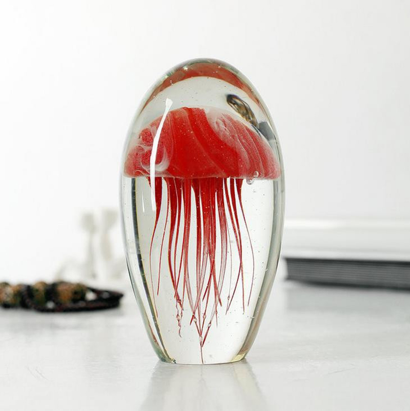 Miniature 3D แมงกะพรุนคริสตัล  - Paper Weight Crystal บทวิจารณ์และราคา