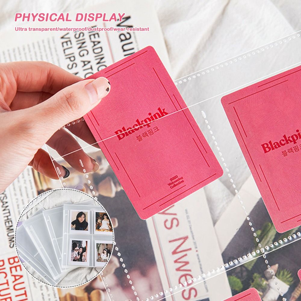 10PCS A4 Kpop Photocard Binder - Binder A4 Lever บทวิจารณ์และราคา