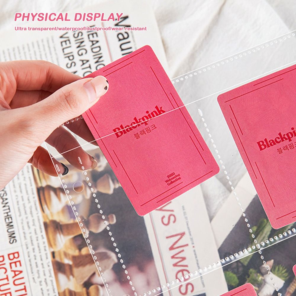 10PCS A4 Kpop Photocard Binder - Binder A4 Lever บทวิจารณ์และราคา