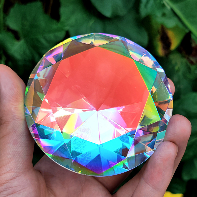 30-80มม.AB สีสัน K9คริสตัล Dia - Paper Weight Crystal บทวิจารณ์และราคา