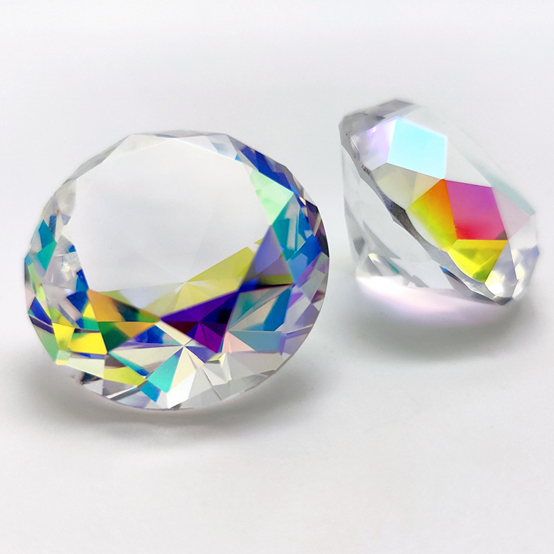 30-80มม.AB สีสัน K9คริสตัล Dia - Paper Weight Crystal บทวิจารณ์และราคา