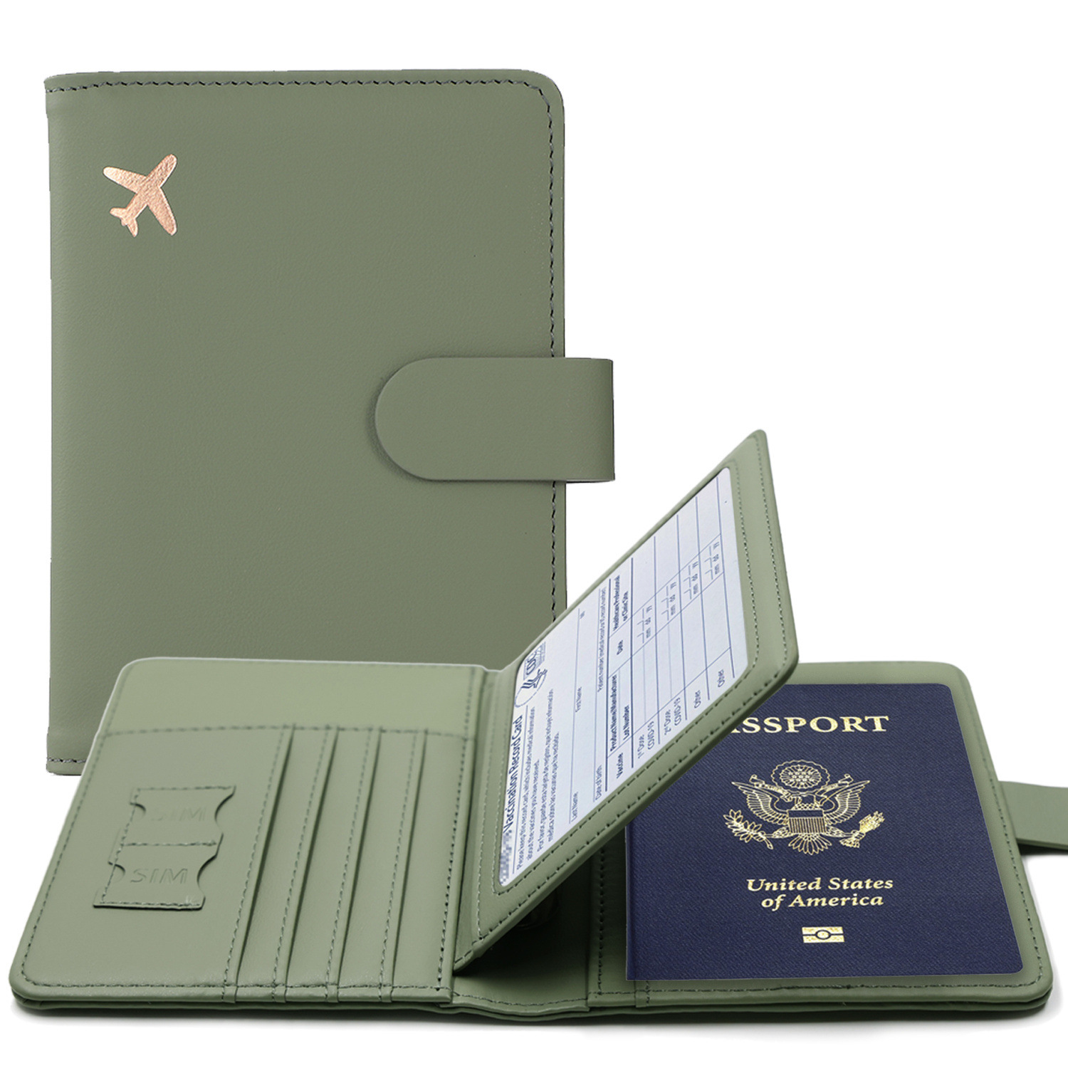 ปกหนังสือเดินทาง RFID กรณีผู้ถ - Index Card Holder บทวิจารณ์และราคา