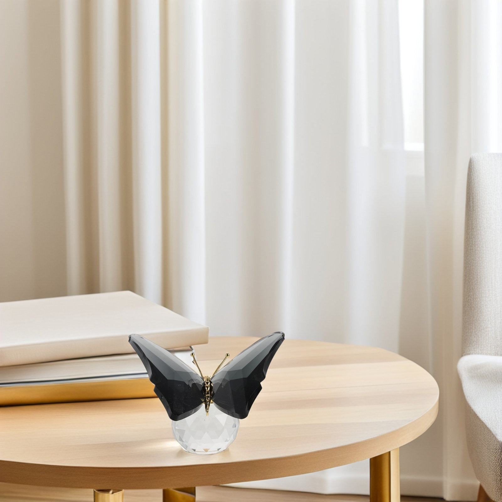 ที่ทับกระดาษรูปผีเสื้อแก้วคริส - Paper Weight Crystal บทวิจารณ์และราคา