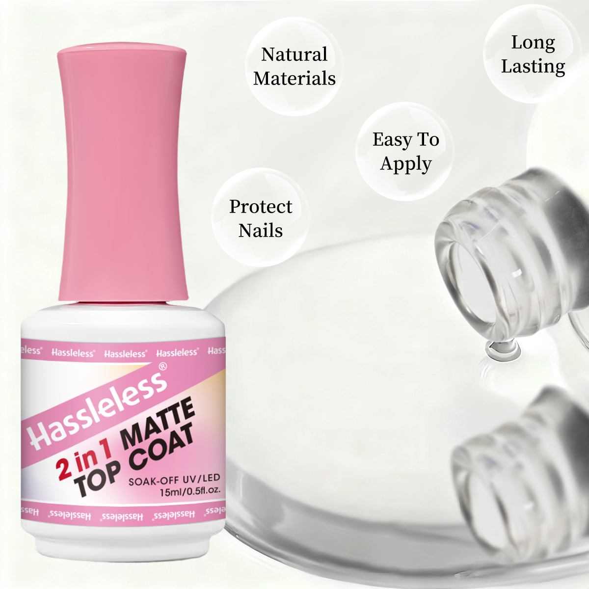 เจลท็อปโค้ทเนื้อแมทแบบ 2-in-1  - Gel Refill Pack บทวิจารณ์และราคา