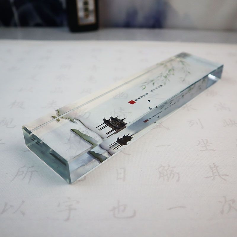Glass Paperweight จีนแบบดั้งเด - Book Weight Glass บทวิจารณ์และราคา