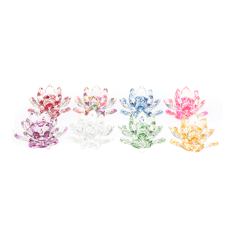 60มม.ควอตซ์คริสตัลโลตัสดอกไม้ง - Paper Weight Crystal บทวิจารณ์และราคา