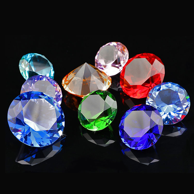 1pcs คริสตัลเพชรรูป Paperweigh - Paper Weight Crystal บทวิจารณ์และราคา