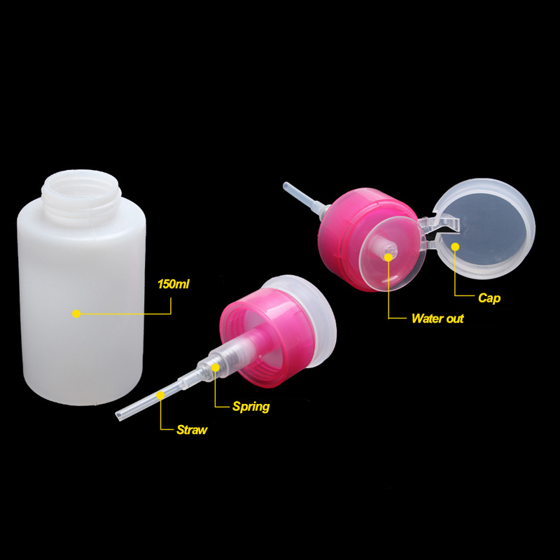 ขวดน้ำยาล้างสีทาเล็บแบบขวดสีใส - Gel Refill Pack บทวิจารณ์และราคา